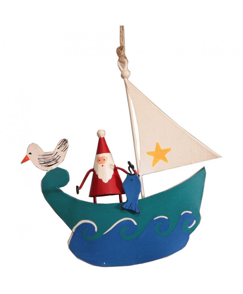 Αγ. Βασίλης Σε Βάρκα Κρεμαστό 13εκ