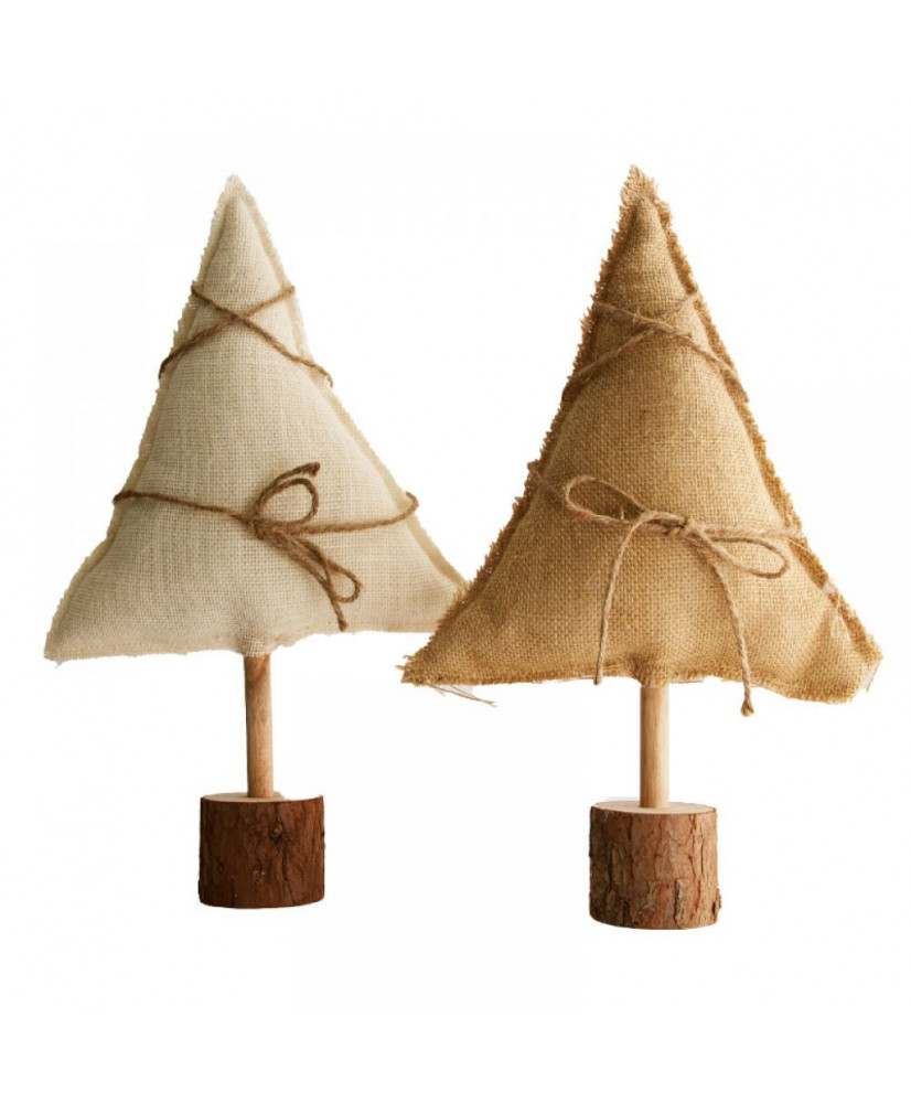 Χριστουγεννιάτικο Δέντρο Με Υφασμα 28x42εκ