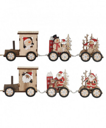 Ξύλινο Διακοσμήτικό Τρενάκι...