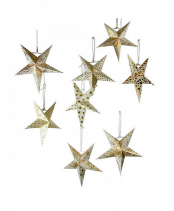 Αστέρια Σε Λευκό Χρώμα Και...