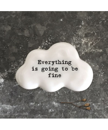 Βότσαλο σύννεφο – Everything is going to be fine