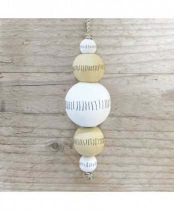 Μπάλα Ξύλινη Droplet Με...