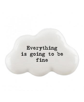 Βότσαλο σύννεφο – Everything is going to be fine