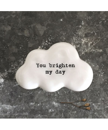 Βότσαλο σύννεφο - You brighten my day