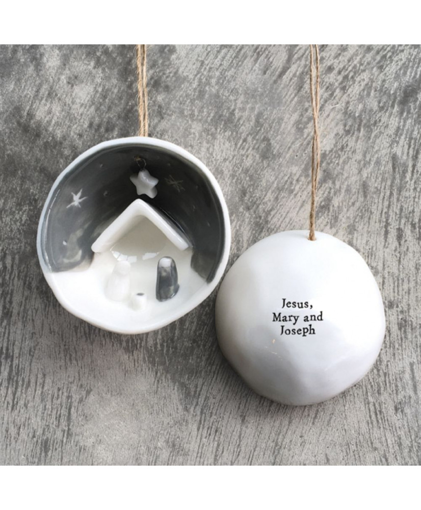 Μπάλα Πορσελάνη Μισή Με Μήνυμα Jesus… 7,7εκ