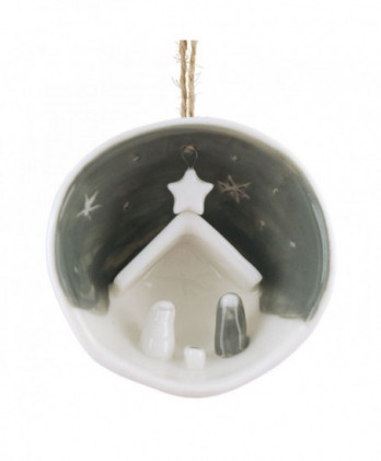 Μπάλα Πορσελάνη Μισή Με Μήνυμα Jesus… 7,7εκ