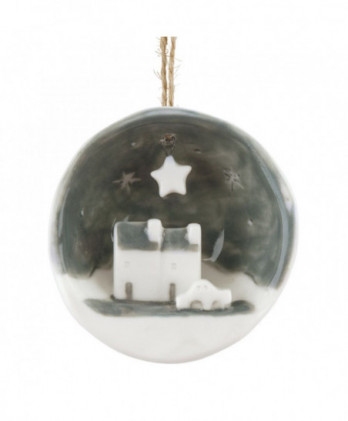 Μπάλα Πορσελάνη Μισή Με Μήνυμα Distance means… 7,7εκ