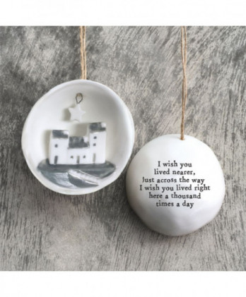 Μπάλα Πορσελάνη Μισή Με...