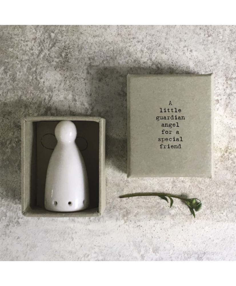 Άγγελος Πορσελάνινος Και Μήνυμα Special Friend 5εκ