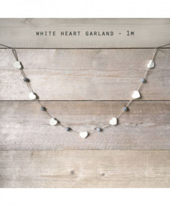 Γιρλάντα Με Καρδιές Λευκές...