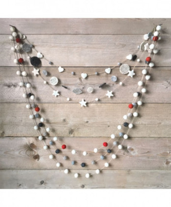 Γιρλάντα Με Αστεράκια Λευκά Από Φλετ 1μ