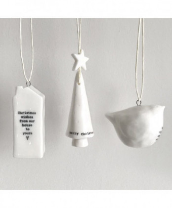 Στολίδι Robin Από Πορσελάνη 5,5εκ