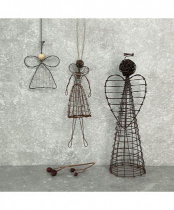 Συρμάτινος Άγγελος Μικρός 16,5x5,5εκ