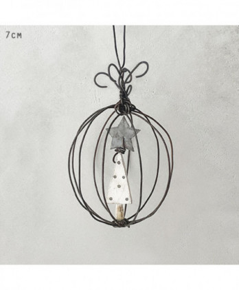 Συρμάτινη Μπάλα Με Ξύλινο...