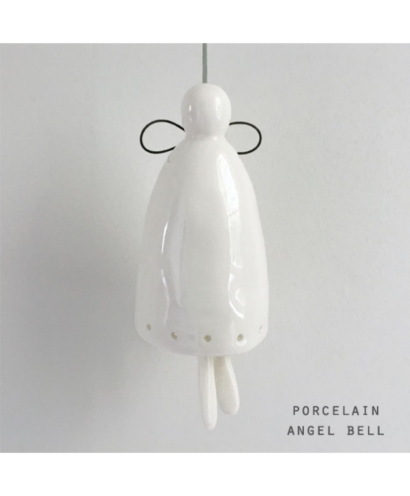 Καμπάνα Άγγελος Μεγάλος Από Πορσελάνη 10,50εκ