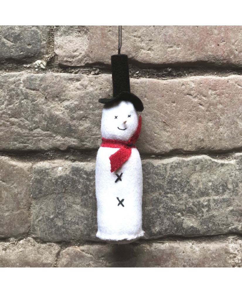 Χιονάνθρωπος Μεσαίος Από Φλετ 12,5εκ