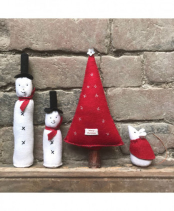 Χιονάνθρωπος Μεσαίος Από Φλετ 12,5εκ