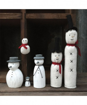 Χιονάνθρωπος Μίνι Από Φλετ 4,5εκ