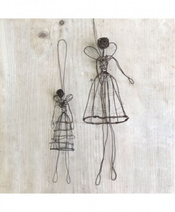 Άγγελος Με Πλεκτό Σύρμα Μεγάλο 23εκ