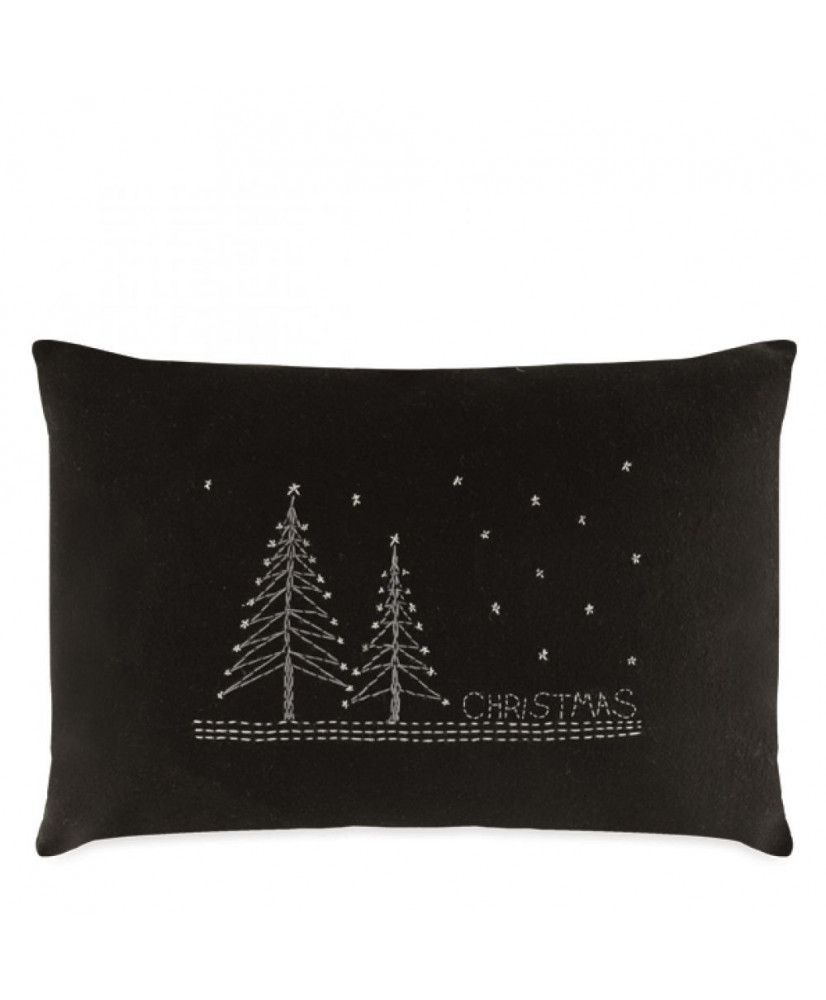 Μαξιλάρι Μάλλινο Με Μήνυμα Christmas 45εκ