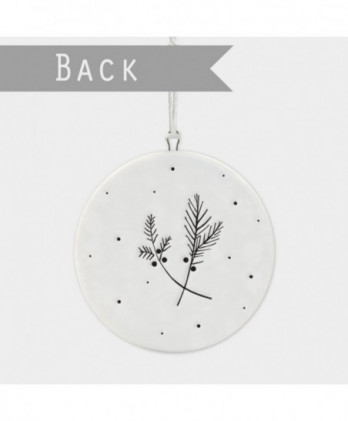 Πορσελάνινη Μπάλα Με Σχέδια Πόυλί – Κλαδί Berriew 5,5εκ