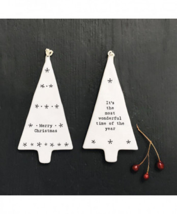 Πορσελάνινο Δέντρο Κρεμαστό It’s The Most Wonderful 11εκ