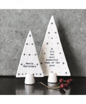 Πορσελάνινο Δέντρο Όρθιο – Merry Christmas 10κ