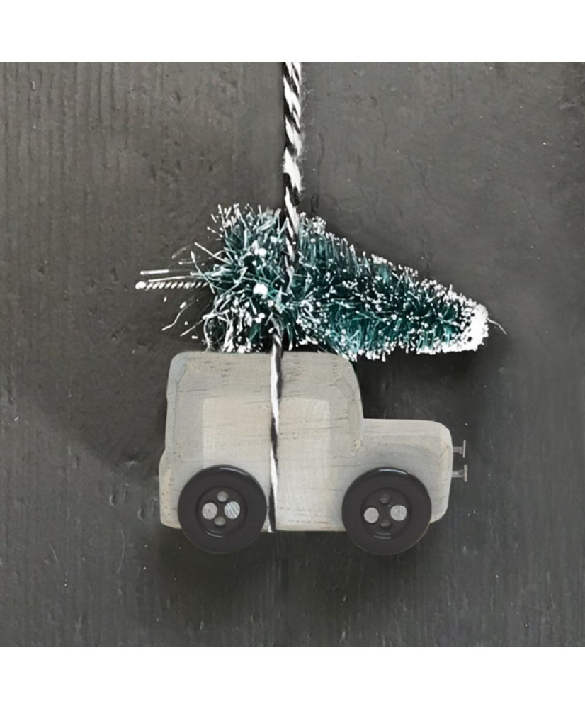 Φορτηγάκι Με Έλατο Κρεμαστό 5,5εκ