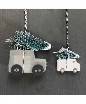 Φορτηγάκι Με Έλατο Κρεμαστό 5,5εκ