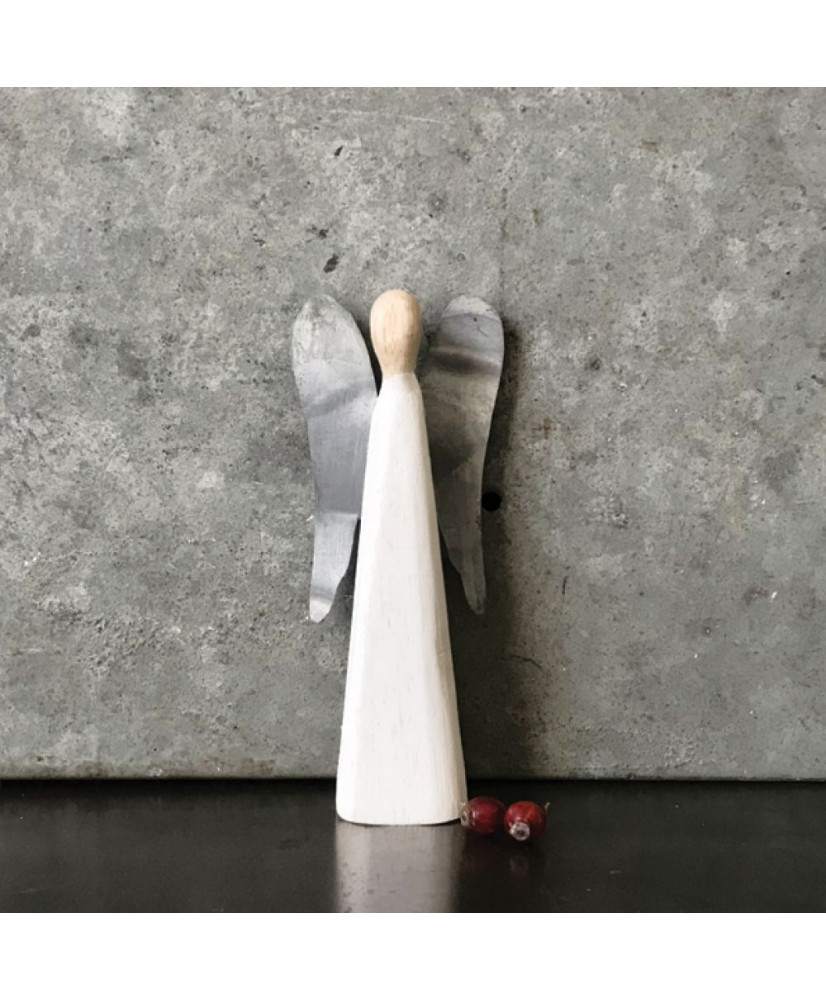 Άγγελος Ψηλός Με Μεταλλικά Φτερά 11εκ