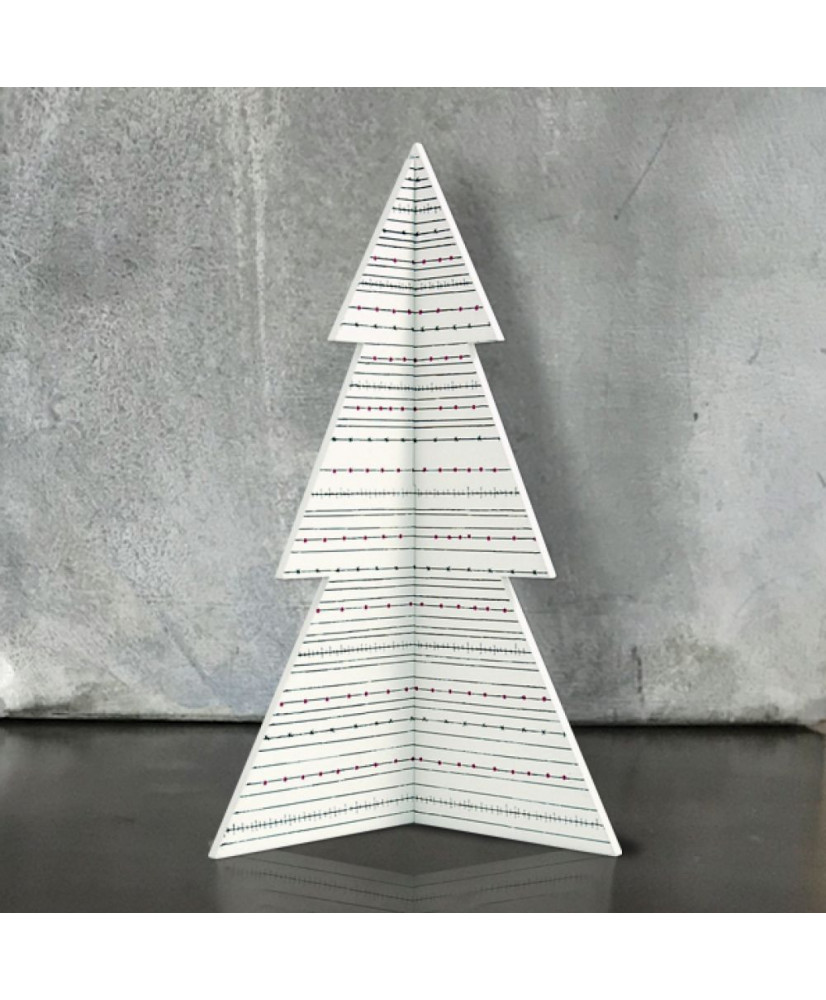 Χριστουγεννιάτικο Δέντρο Μεγάλο Σε Λευκό Χρώμα 28εκ