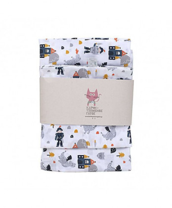 Σεντόνια Κούνιας Με Σχέδιο...