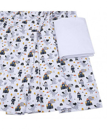 Σεντόνια Κούνιας Με Σχέδιο Knight Castle