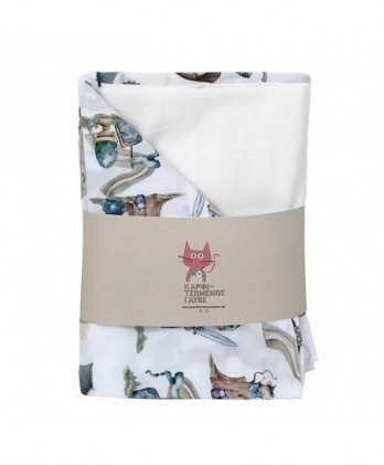 Σεντόνια Λίκνου Με Σχέδιο...