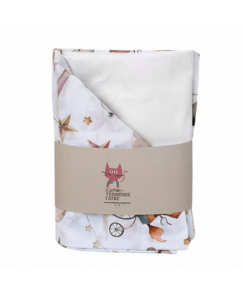 Σεντόνια Λίκνου Με Σχέδιο...