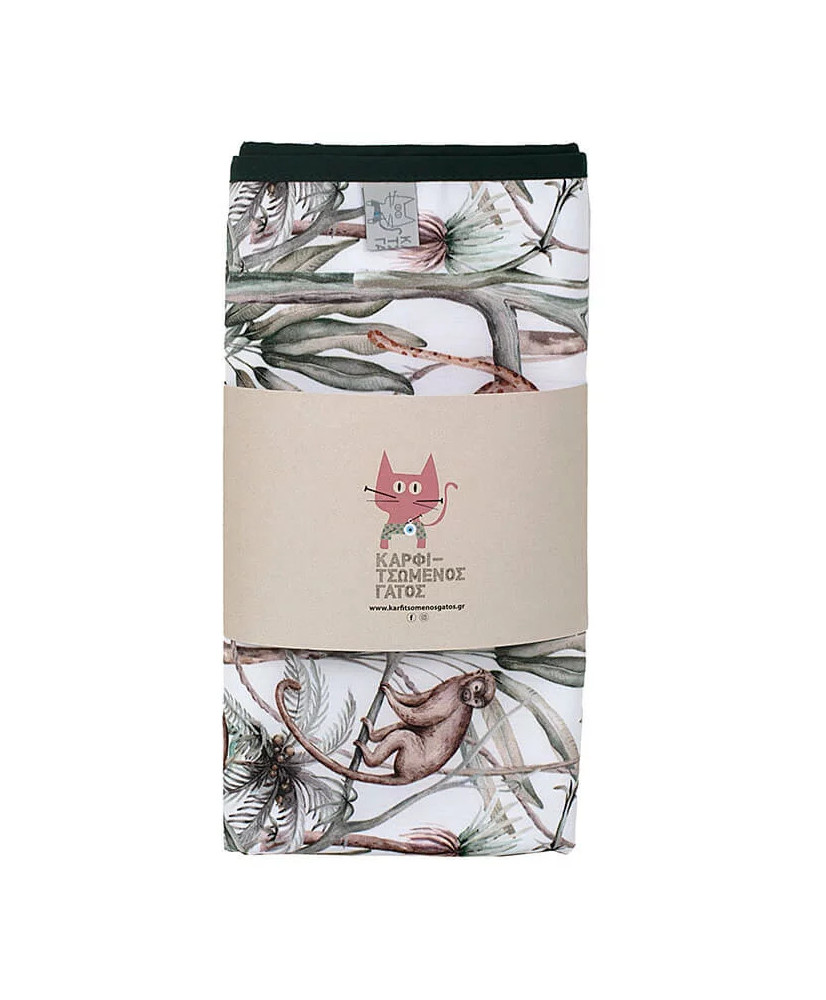 Κάλυμμα Αλλαγής Πάνας Με Σχέδιο Jungle Animals